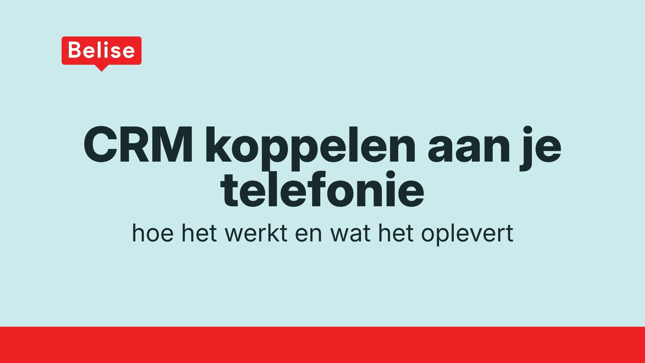 CRM koppelen aan je telefonie: hoe het werkt en wat het oplevert